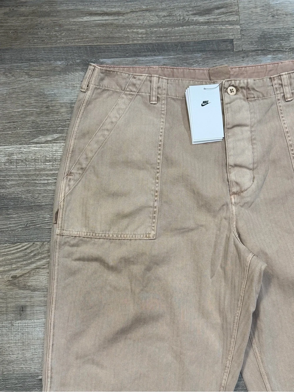 Nike Neutral Tan‎ Short-Sleeve Logo Tee
